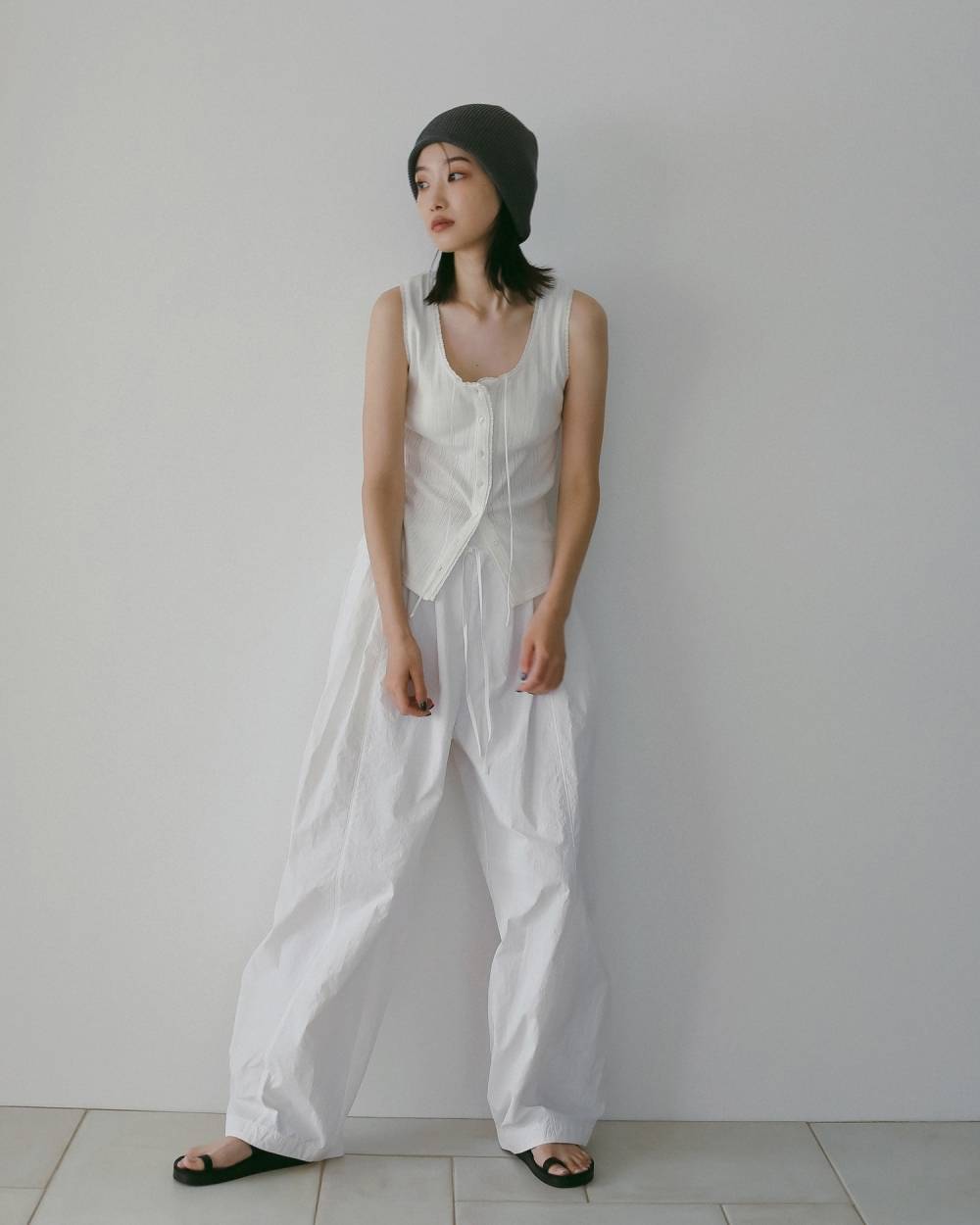 Cut Lace Tanktop Cut Lace Tanktop,カット レース タンクトップ,62610621,トップス,タンクトップ,タンク,レース,ànuke,アンヌーク,lifes,ライフズ,26ss