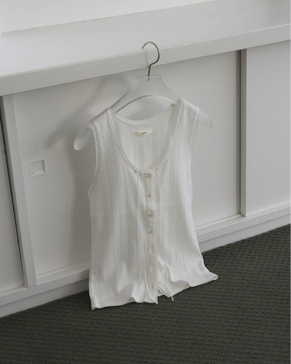 Cut Lace Tanktop Cut Lace Tanktop,カット レース タンクトップ,62610621,トップス,タンクトップ,タンク,レース,ànuke,アンヌーク,lifes,ライフズ,26ss