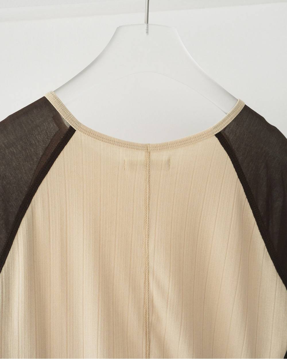 Sheer Raglan T-Shirts Sheer Raglan T-Shirts,シアー ラグラン Tシャツ,62610622,トップス,カットソー,ロンT,Tシャツ,ànuke,アンヌーク,lifes,ライフズ,26ss