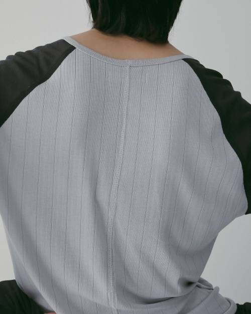 ànuke online store（アンヌーク） / Sheer Raglan T-ShirtsSheer