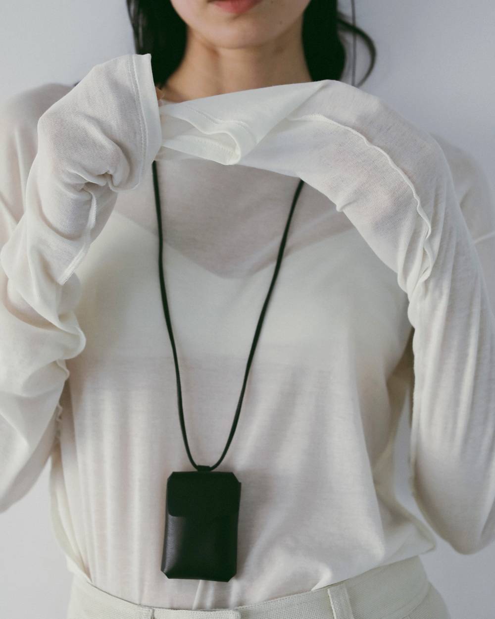 Sheer Long T-Shirts Sheer Long T-Shirts,シアー ロング Tシャツ,62610624,Tシャツ,ロング丈,ロンT,カットソー,トップス,ànuke,アンヌーク,lifes,ライフズ,26ss