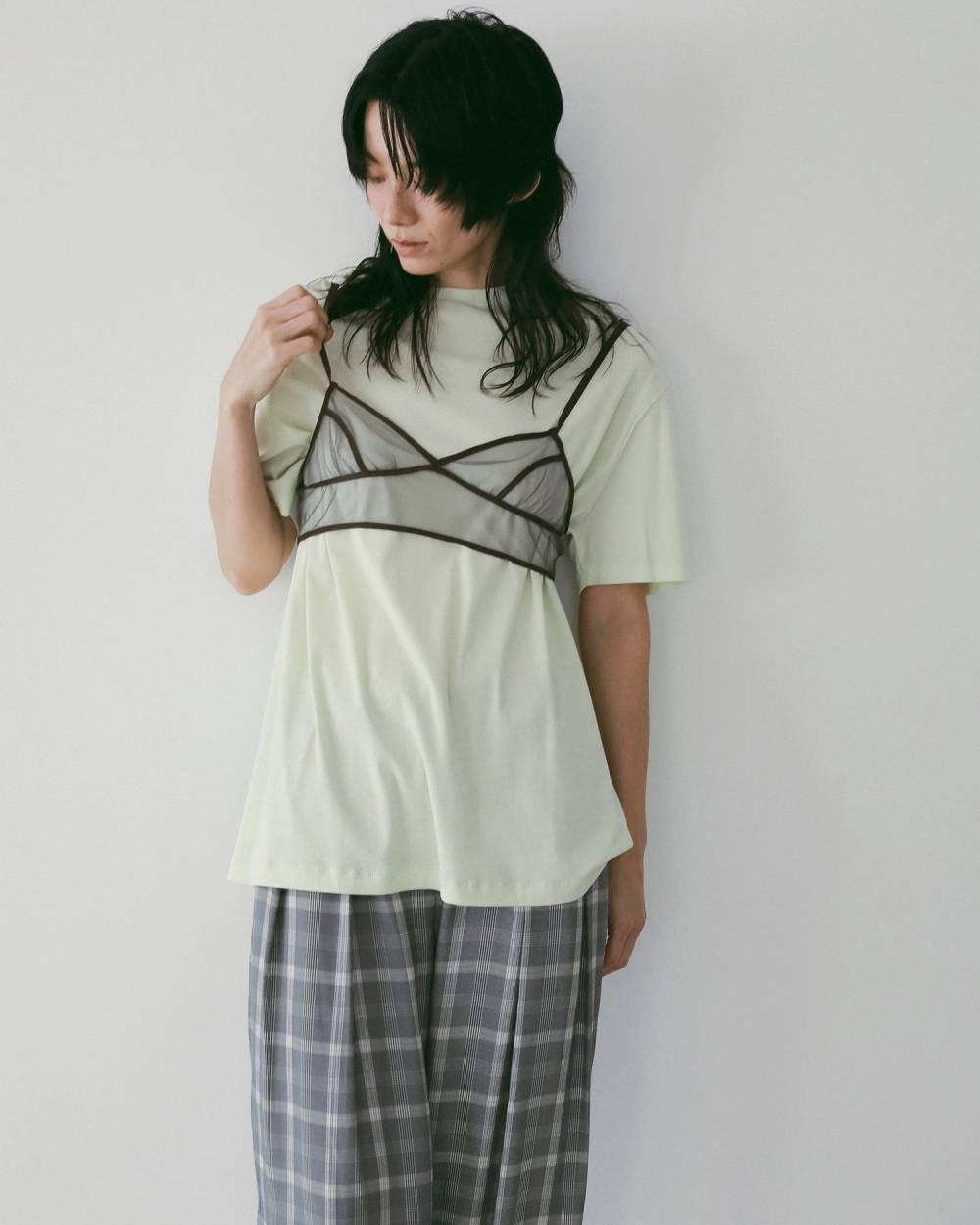 Sheer Over T-Shirts Sheer Over T-Shirts,シアー オーバー Tシャツ,62610625,トップス,Tシャツ,コットン素材,透け感,オーバーサイズ,ànuke,アンヌーク,lifes,ライフズ,26ss