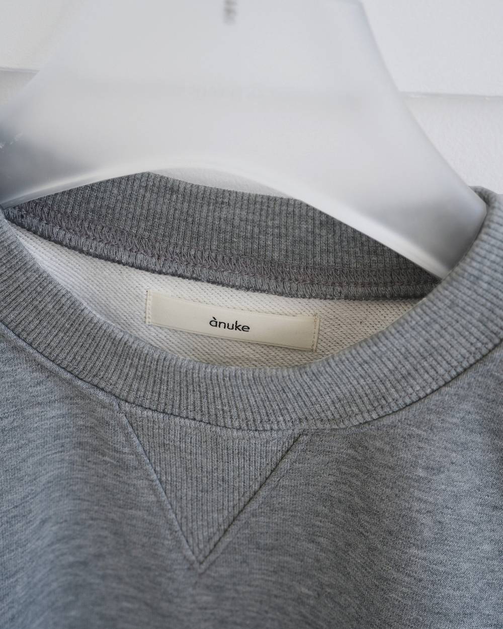 Compact Short Sweat Compact Short Sweat,コンパクト ショート スウェット,62610627,トップス,スウェット,スウェットトップス,ショート丈,裏毛素材,ànuke,アンヌーク,lifes,ライフズ,26ss