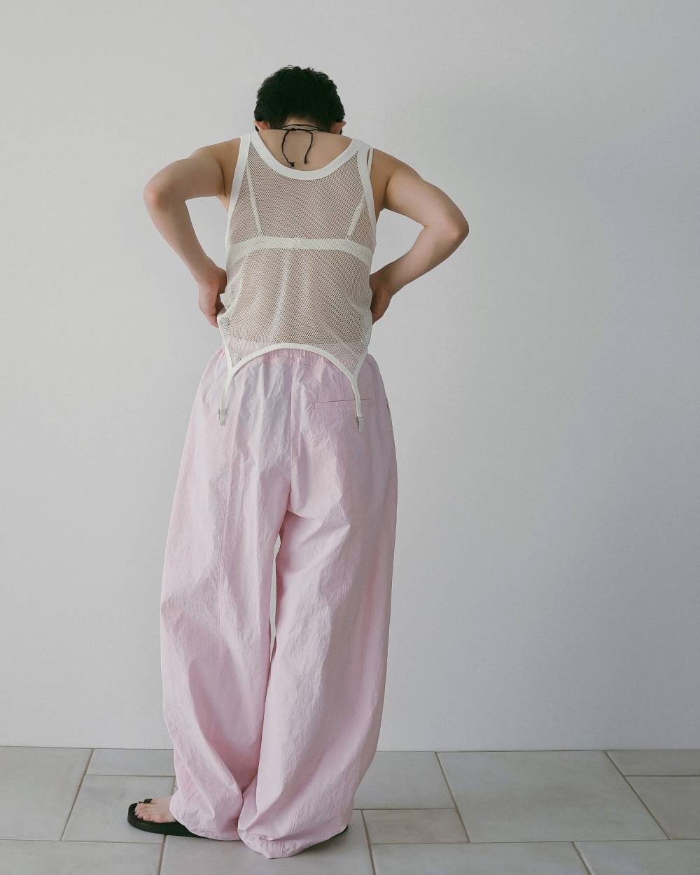 Vintage Mesh Tanktop Vintage Mesh Tanktop,ヴィンテージ メッシュ タンクトップ,62610628,タンク,タンクトップ,トップス,ノースリーブ,メッシュ素材,ビンテージ,ànuke,アンヌーク,lifes,ライフズ,26ss 　