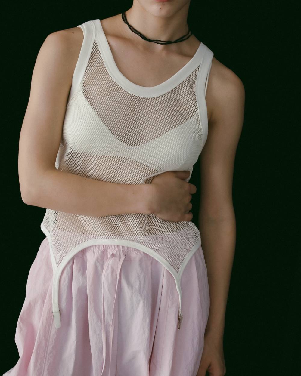 Vintage Mesh Tanktop Vintage Mesh Tanktop,ヴィンテージ メッシュ タンクトップ,62610628,タンク,タンクトップ,トップス,ノースリーブ,メッシュ素材,ビンテージ,ànuke,アンヌーク,lifes,ライフズ,26ss 　