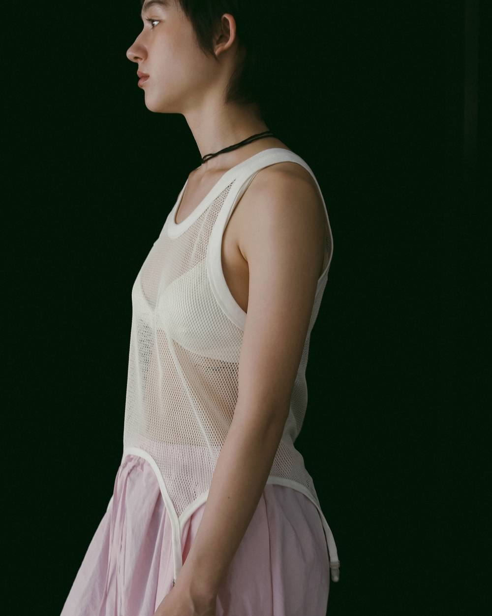 Vintage Mesh Tanktop Vintage Mesh Tanktop,ヴィンテージ メッシュ タンクトップ,62610628,タンク,タンクトップ,トップス,ノースリーブ,メッシュ素材,ビンテージ,ànuke,アンヌーク,lifes,ライフズ,26ss 　