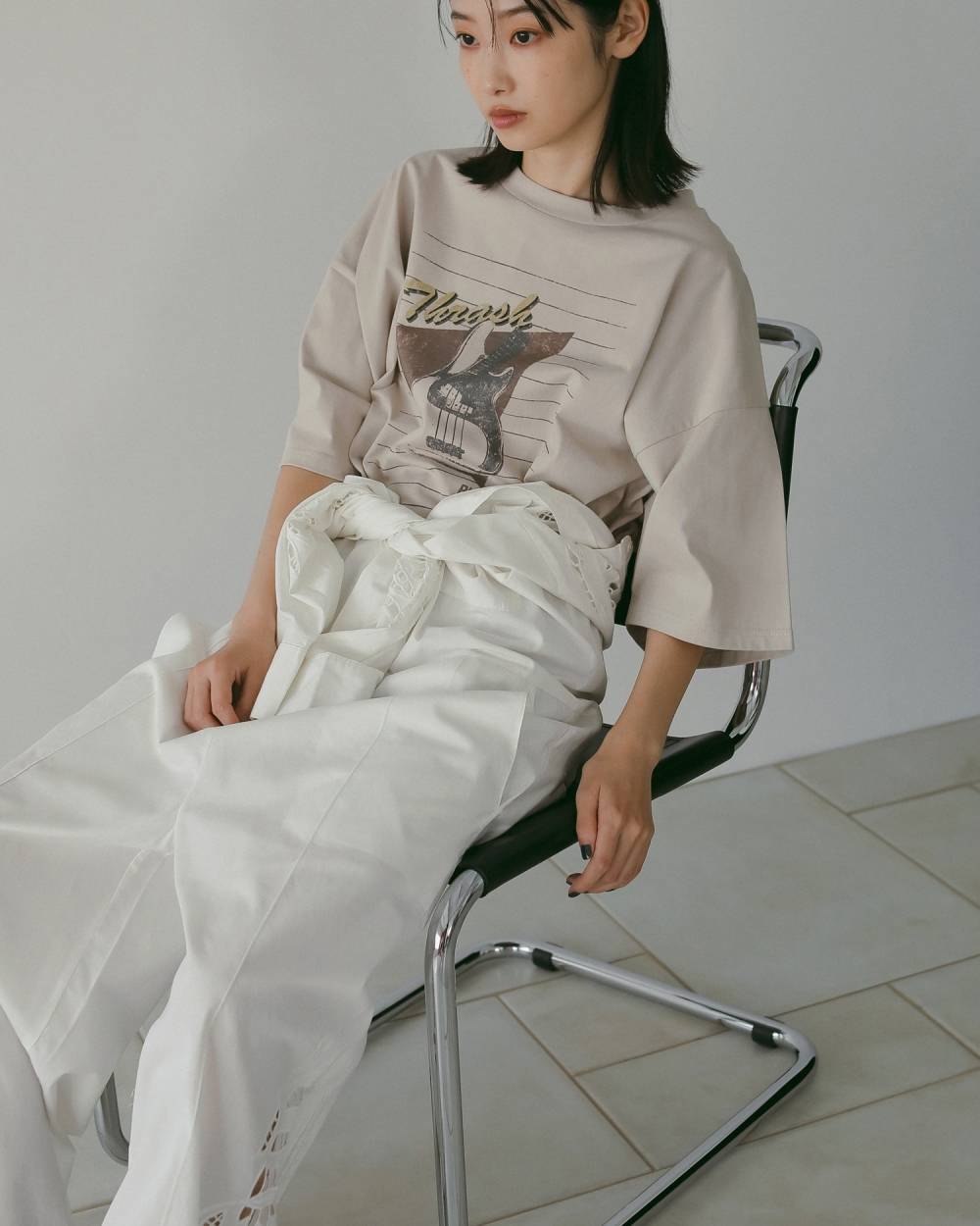 Print Over T-Shirts Print Over T-Shirts,プリント オーバー ティーシャツ,62610630,トップス,Tシャツ,プリントT,オーバーサイズ,半袖,ànuke,アンヌーク,lifes,ライフズ,26ss