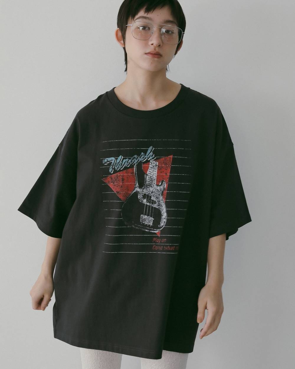 Print Over T-Shirts Print Over T-Shirts,プリント オーバー ティーシャツ,62610630,トップス,Tシャツ,プリントT,オーバーサイズ,半袖,ànuke,アンヌーク,lifes,ライフズ,26ss