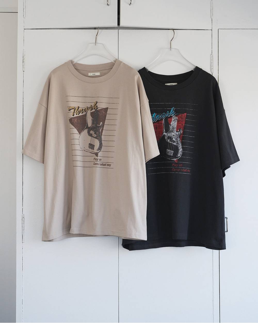 Print Over T-Shirts Print Over T-Shirts,プリント オーバー ティーシャツ,62610630,トップス,Tシャツ,プリントT,オーバーサイズ,半袖,ànuke,アンヌーク,lifes,ライフズ,26ss