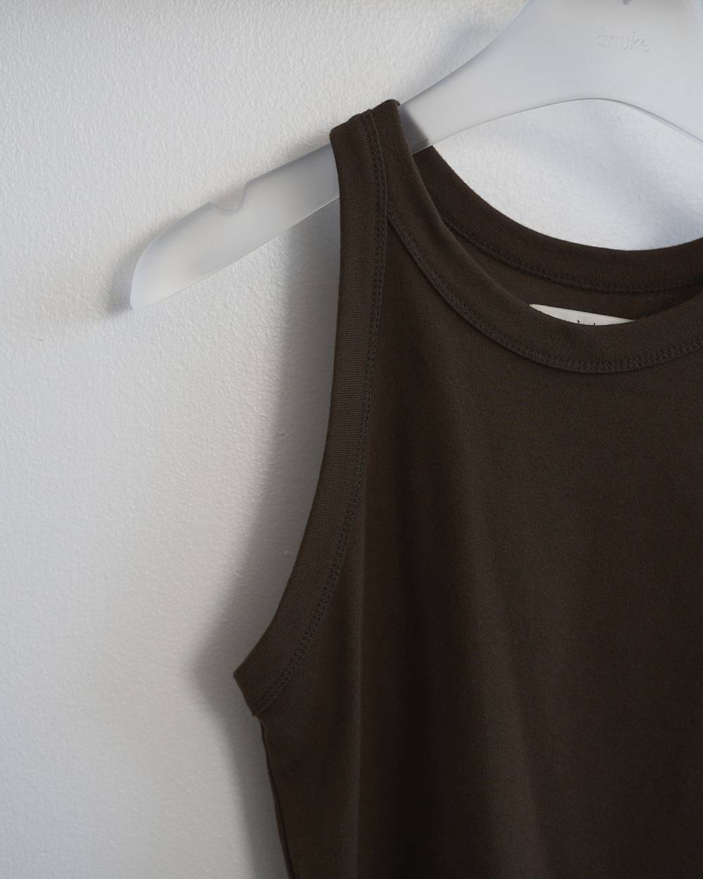Americansleeve Short Tanktop Americansleeve Short Tanktop,アメリカンスリーブ ショート タンクトップ,62610632,トップス,タンクトップ,タンク,ノースリーブ,ショートタンク,ànuke,アンヌーク,lifes,ライフズ,26ss