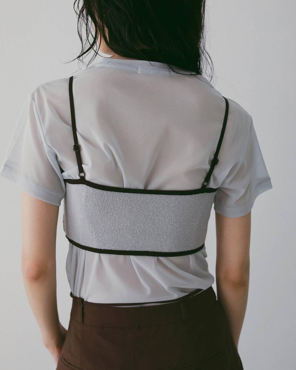 Sheer Tulle T-Shirts Sheer Tulle T-Shirts,シアー チュール Tシャツ,62610633,トップス,Tシャツ,半袖,カットソー,コンパクト,透け感,ànuke,アンヌーク,lifes,ライフズ,26ss