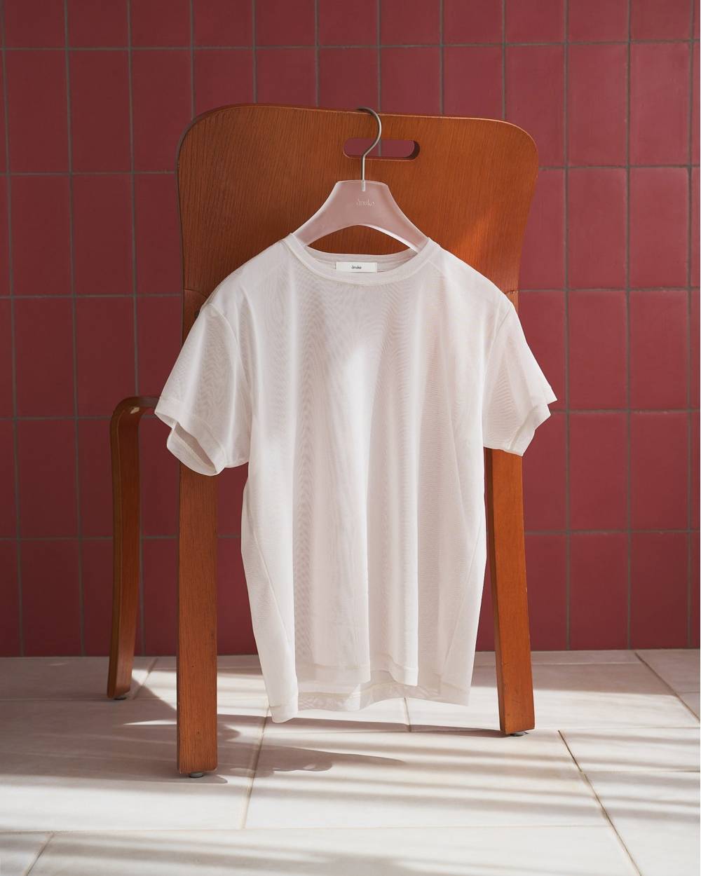 Sheer Tulle T-Shirts Sheer Tulle T-Shirts,シアー チュール Tシャツ,62610633,トップス,Tシャツ,半袖,カットソー,コンパクト,透け感,ànuke,アンヌーク,lifes,ライフズ,26ss