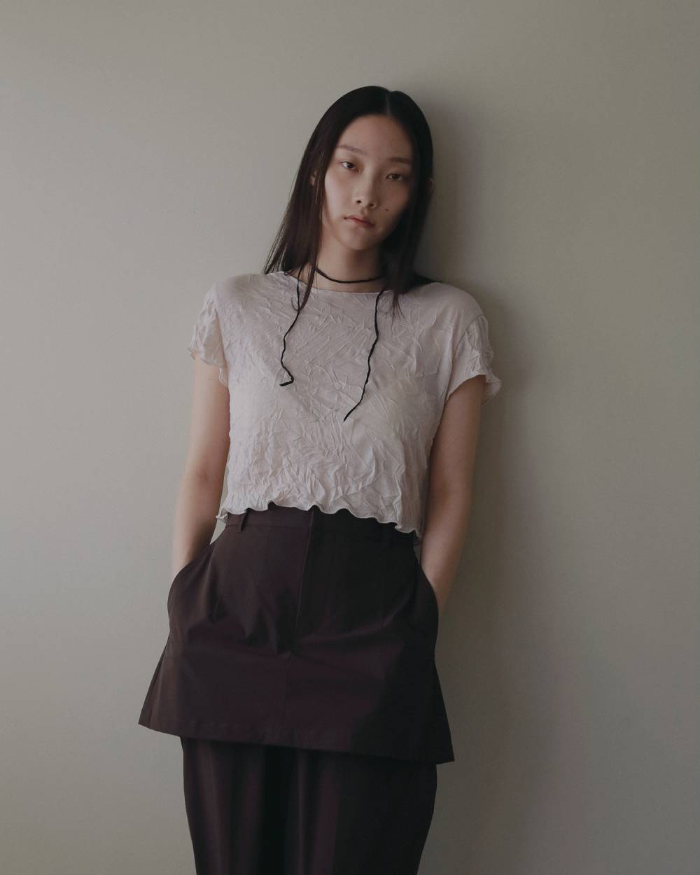 Mellow Short Tops Mellow Short Tops,メロウ ショート トップス,62610634,トップス,カットソー,コンパクト,Tシャツ,ànuke,アンヌーク,lifes,ライフズ,26ss,26fall,26aw