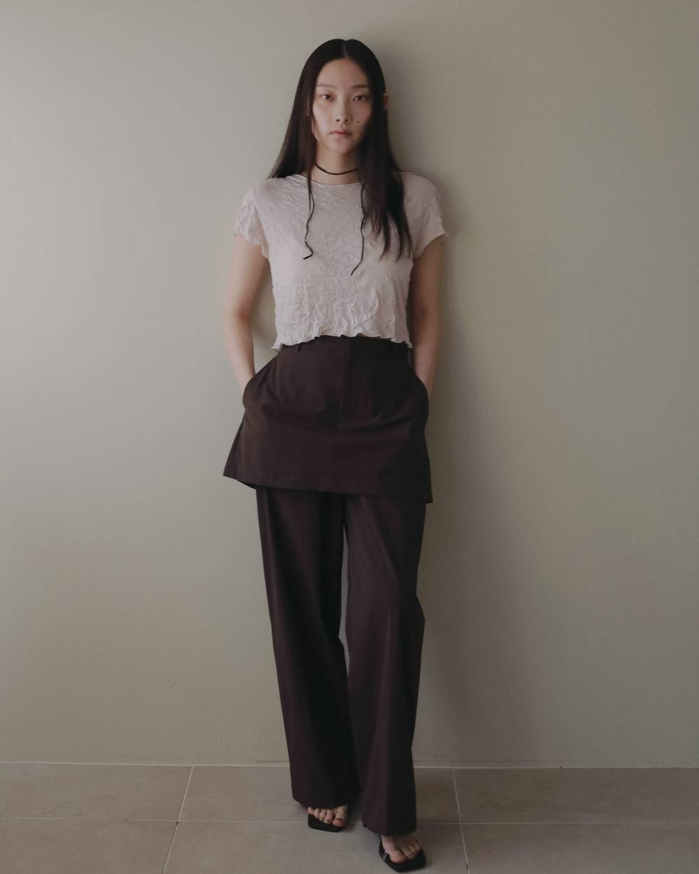 Mellow Short Tops Mellow Short Tops,メロウ ショート トップス,62610634,トップス,カットソー,コンパクト,Tシャツ,ànuke,アンヌーク,lifes,ライフズ,26ss,26fall,26aw