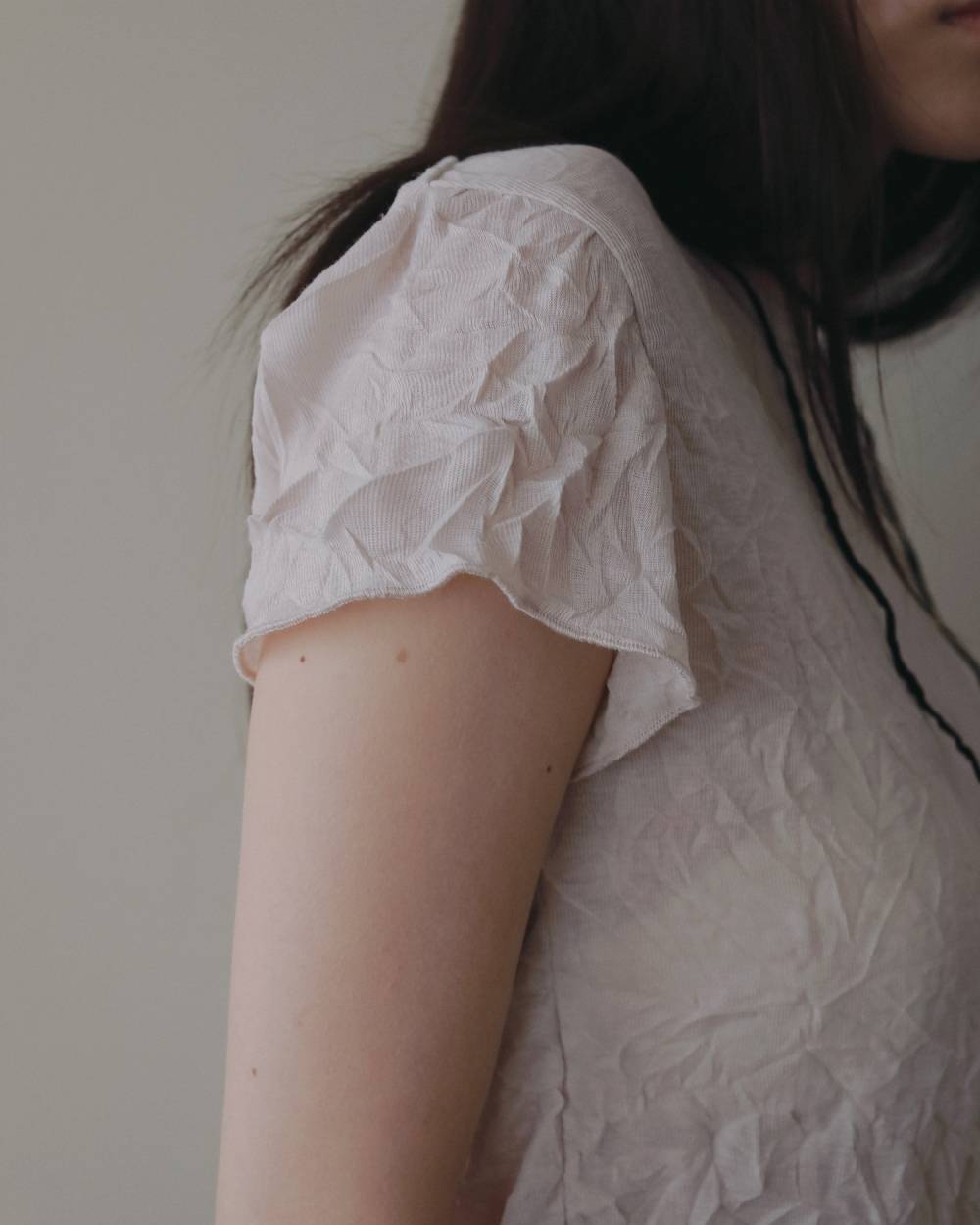 Mellow Short Tops Mellow Short Tops,メロウ ショート トップス,62610634,トップス,カットソー,コンパクト,Tシャツ,ànuke,アンヌーク,lifes,ライフズ,26ss,26fall,26aw