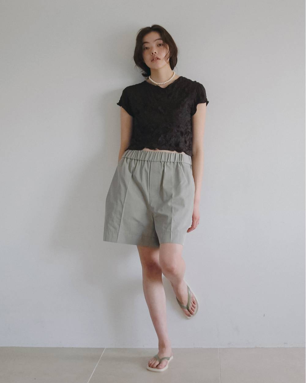 Mellow Short Tops Mellow Short Tops,メロウ ショート トップス,62610634,トップス,カットソー,コンパクト,Tシャツ,ànuke,アンヌーク,lifes,ライフズ,26ss,26fall,26aw