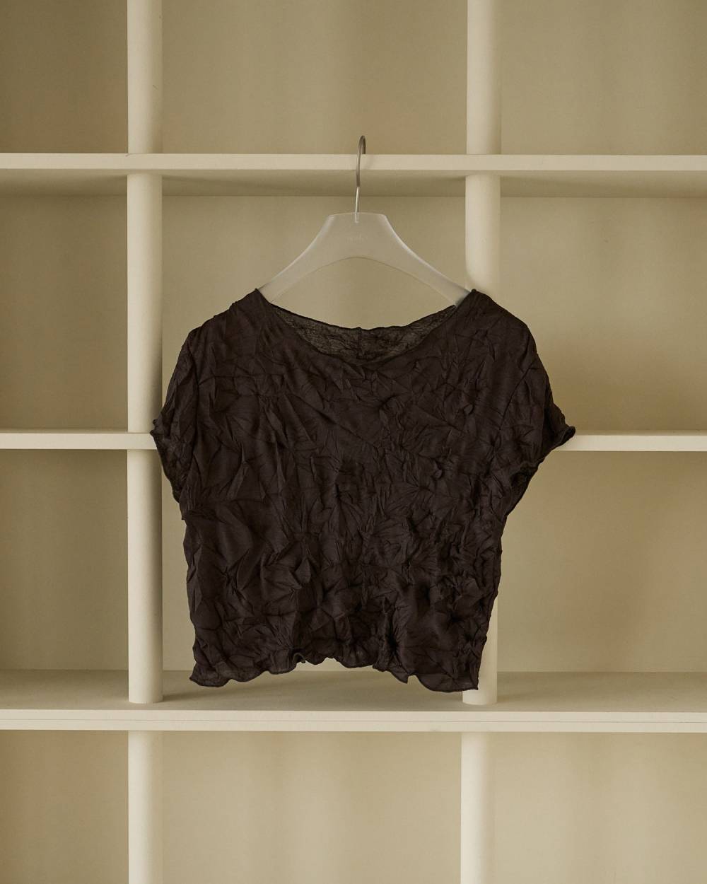 Mellow Short Tops Mellow Short Tops,メロウ ショート トップス,62610634,トップス,カットソー,コンパクト,Tシャツ,ànuke,アンヌーク,lifes,ライフズ,26ss,26fall,26aw