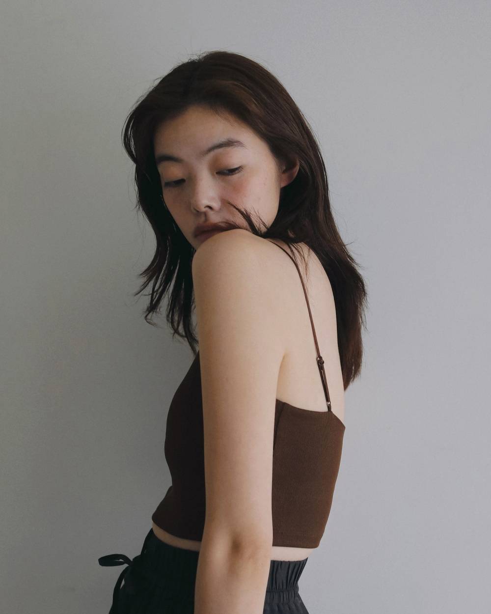 Padin Half Camisole Padin Half Camisole,パディン ハーフ キャミソール,62610636,トップス,キャミ,キャミソール,下着,インナー,パッド入り,ànuke,アンヌーク,lifes,ライフズ,26ss,26fall,26aw