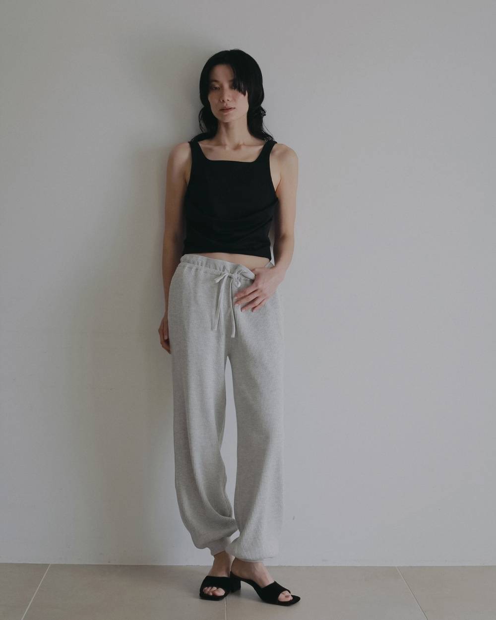Drape Cut Tanktop Drape Cut Tanktop,ドレープカットタンクトップ,62610637,タンクトップ,タンク,トップス,ノースリーブ,ノースリ,ànuke,アンヌーク,lifes,ライフズ,26ss
