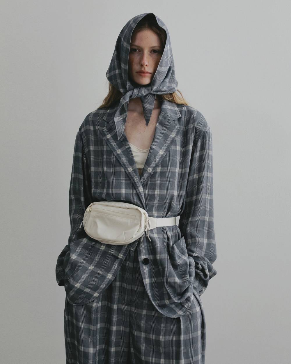 Check Daubletuck Pants Check Daubletuck Pants,チェック ダブルタック パンツ,62610702,ボトム,パンツ,ワイドパンツ,チェック柄,ànuke,アンヌーク,lifes,ライフズ,26ss