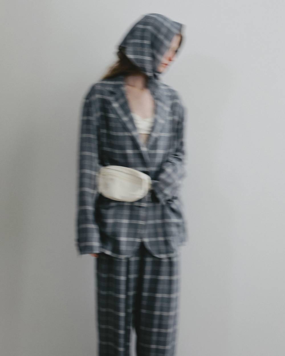 Check Daubletuck Pants Check Daubletuck Pants,チェック ダブルタック パンツ,62610702,ボトム,パンツ,ワイドパンツ,チェック柄,ànuke,アンヌーク,lifes,ライフズ,26ss