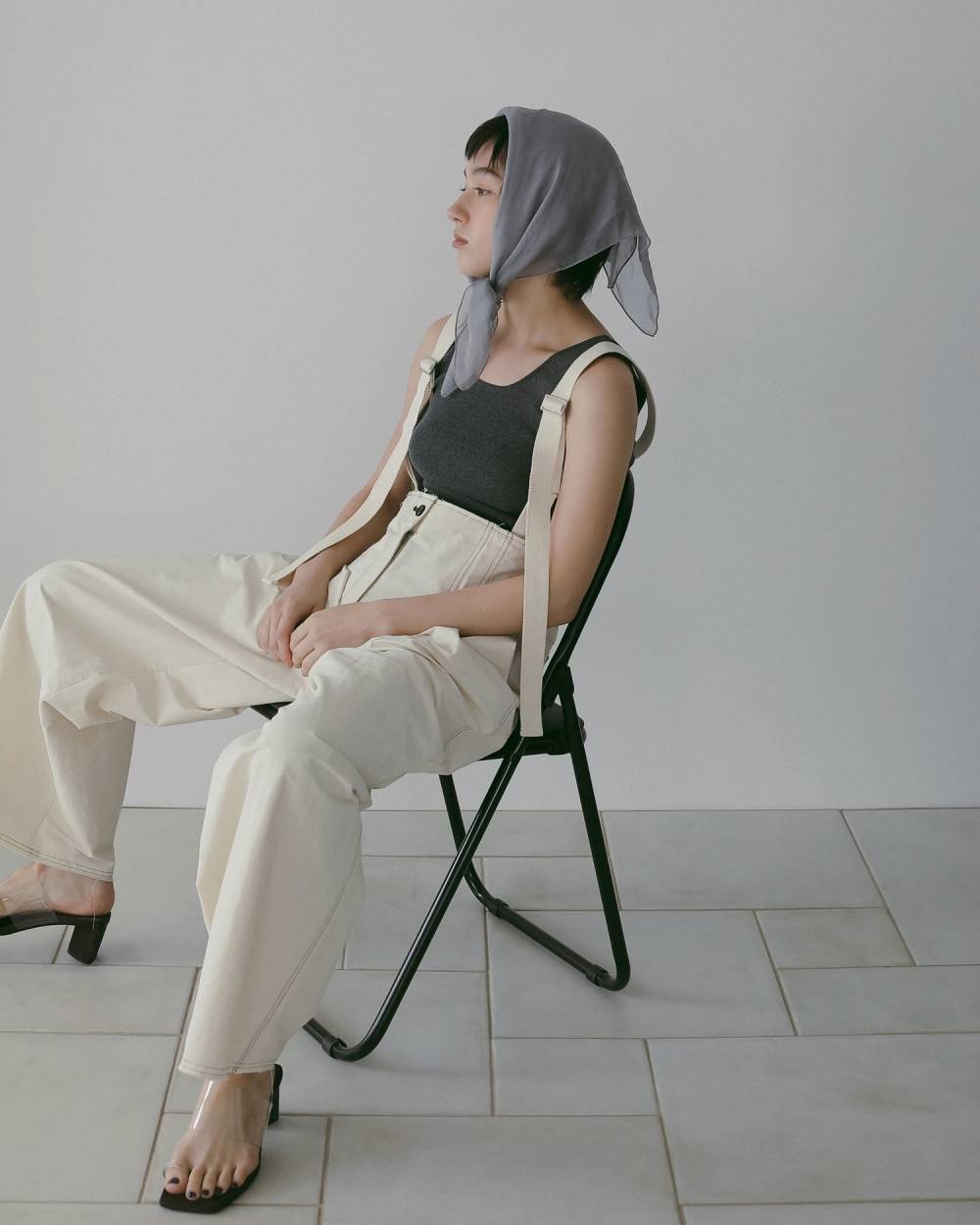 Suspenders Wide Pants Suspenders Wide Pants,サスペンダーズ ワイド パンツ,62610704,ボトム,パンツ,ワイドパンツ,オーバーオール,つなぎ,サスペンダー,ànuke,アンヌーク,lifes,ライフズ,26ss