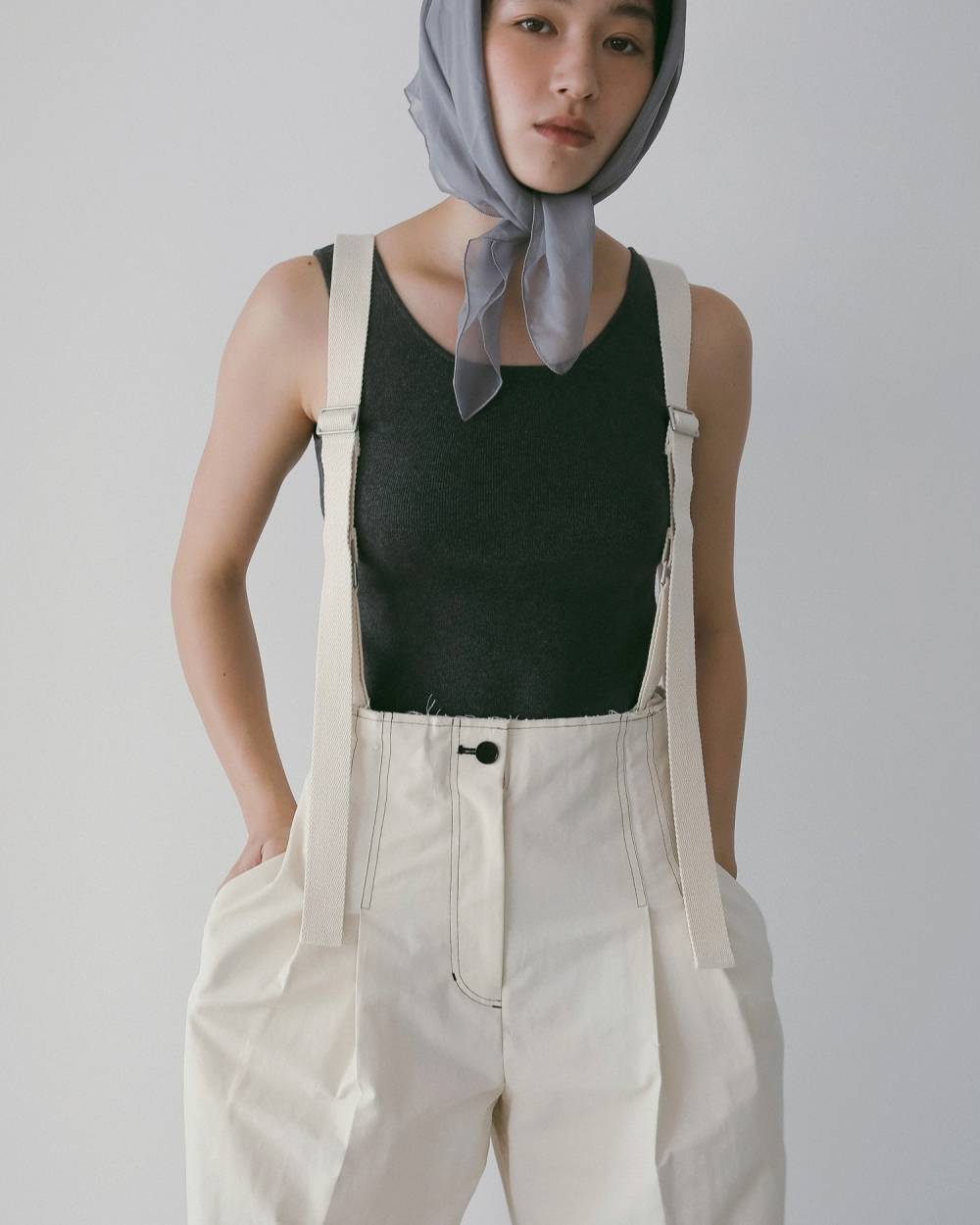 Suspenders Wide Pants Suspenders Wide Pants,サスペンダーズ ワイド パンツ,62610704,ボトム,パンツ,ワイドパンツ,オーバーオール,つなぎ,サスペンダー,ànuke,アンヌーク,lifes,ライフズ,26ss