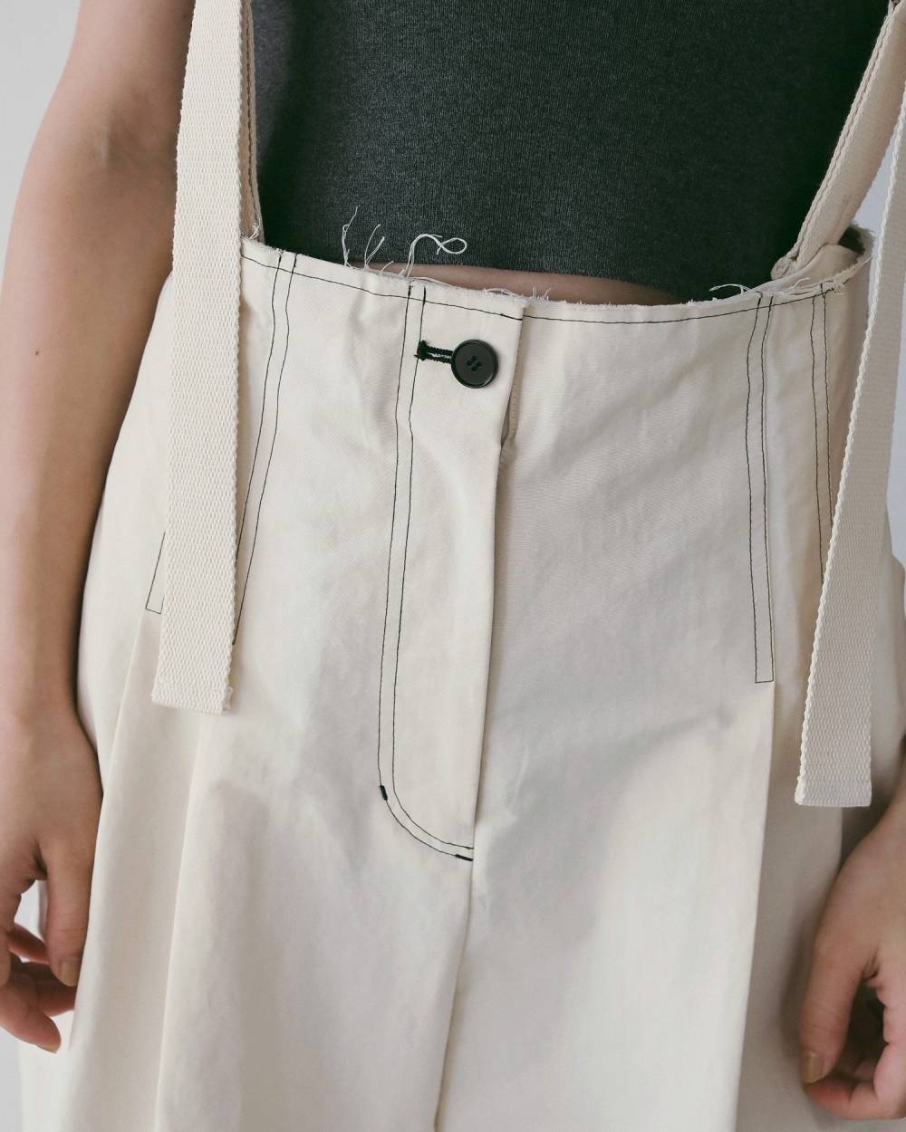 Suspenders Wide Pants Suspenders Wide Pants,サスペンダーズ ワイド パンツ,62610704,ボトム,パンツ,ワイドパンツ,オーバーオール,つなぎ,サスペンダー,ànuke,アンヌーク,lifes,ライフズ,26ss