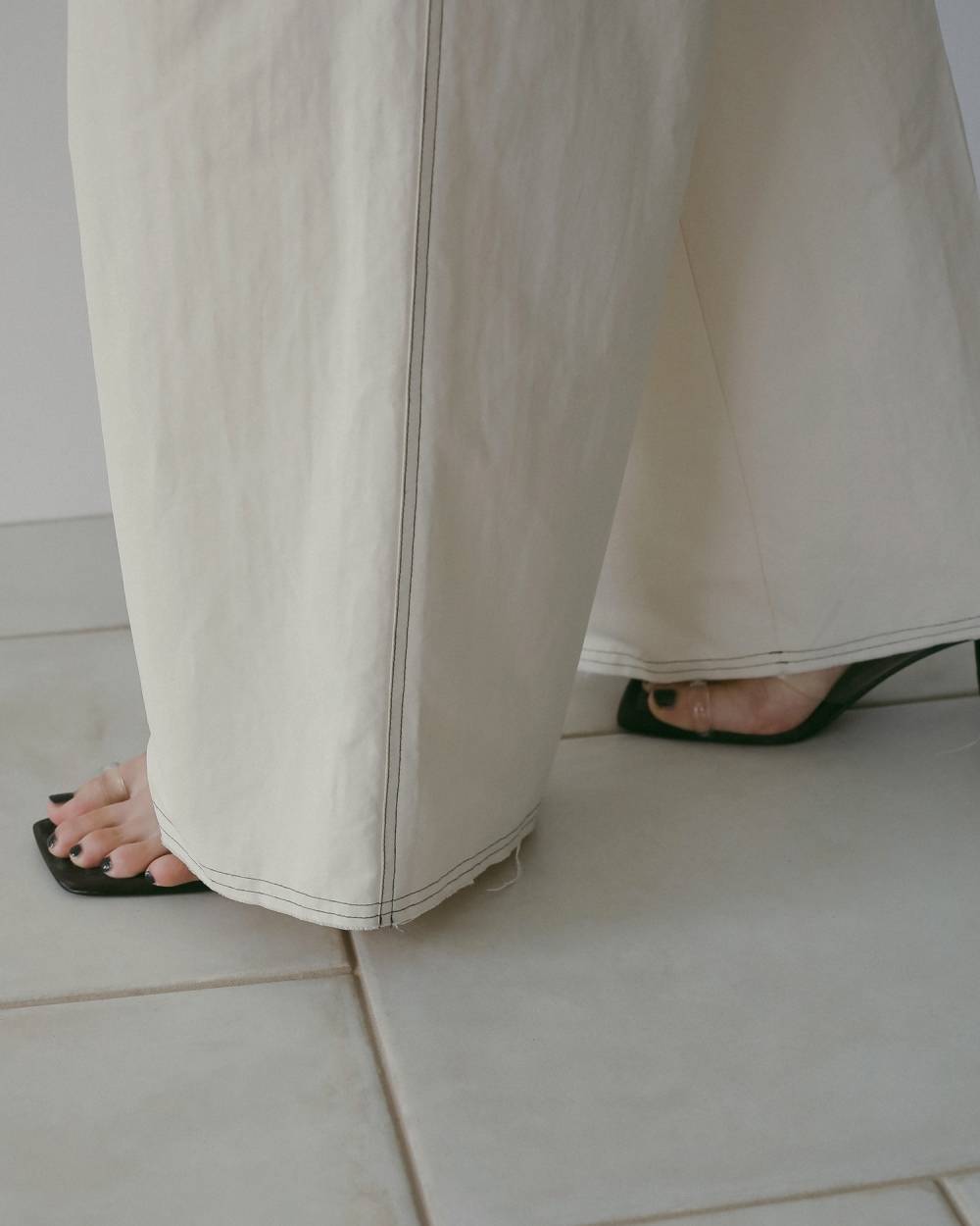 Suspenders Wide Pants Suspenders Wide Pants,サスペンダーズ ワイド パンツ,62610704,ボトム,パンツ,ワイドパンツ,オーバーオール,つなぎ,サスペンダー,ànuke,アンヌーク,lifes,ライフズ,26ss