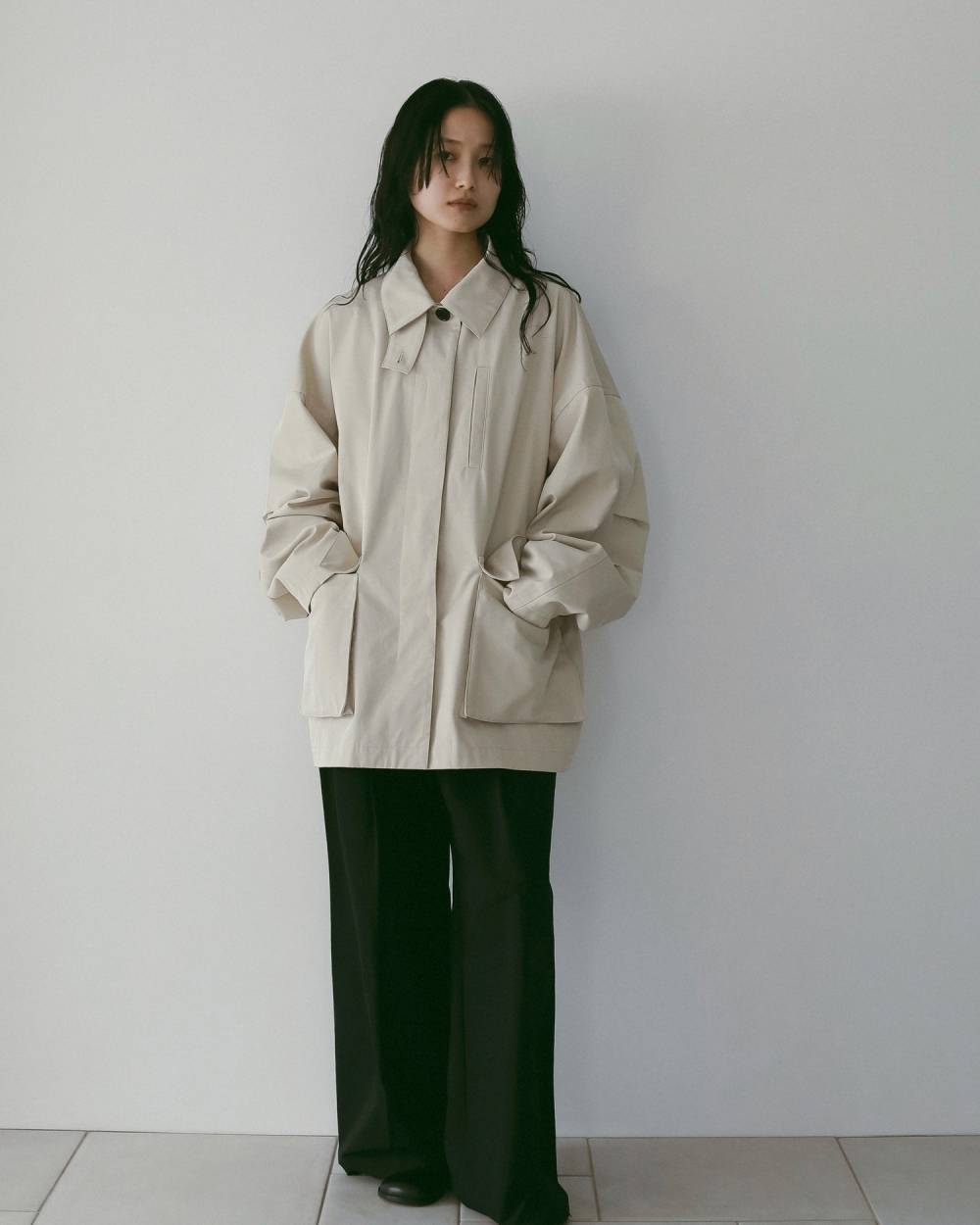 Suspenders Wide Pants Suspenders Wide Pants,サスペンダーズ ワイド パンツ,62610704,ボトム,パンツ,ワイドパンツ,オーバーオール,つなぎ,サスペンダー,ànuke,アンヌーク,lifes,ライフズ,26ss