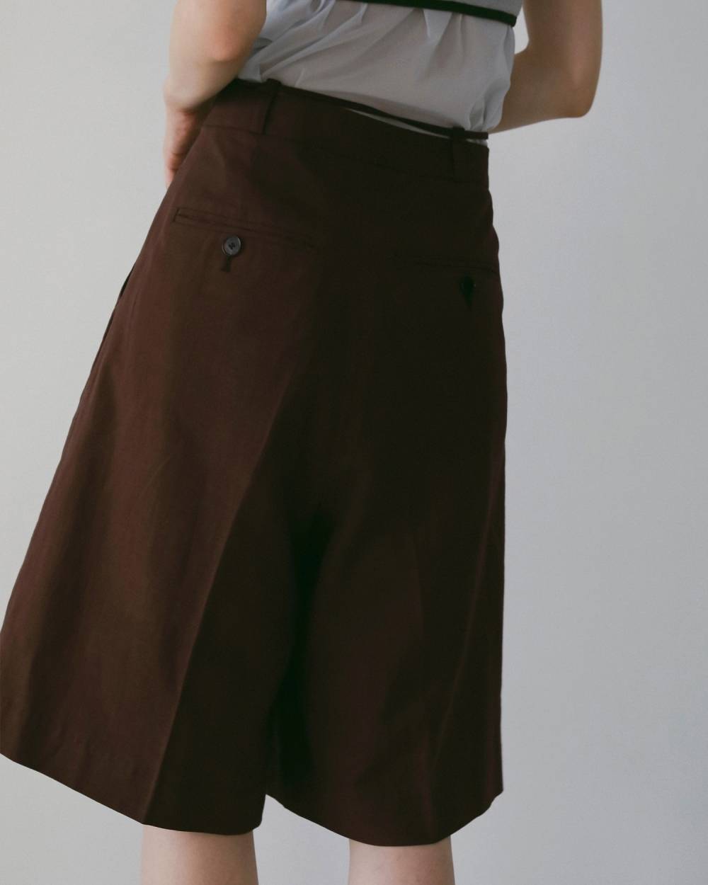 Linen Half Pants Linen Half Pants,リネン ハーフ パンツ,62610705,ボトム,パンツ,ハーフパンツ,リネン素材,ànuke,アンヌーク,lifes,ライフズ,26ss