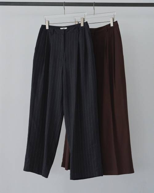 ànuke online store（アンヌーク） / Linen Tuck PantsLinen Tuck