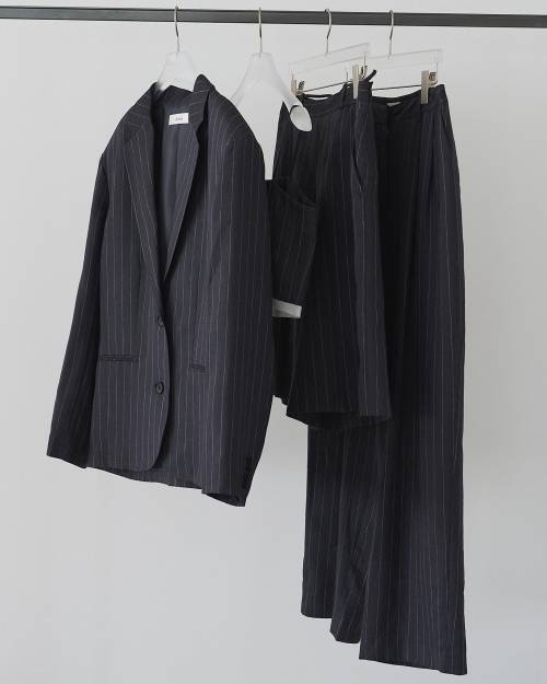 ànuke online store（アンヌーク） / Linen Tuck PantsLinen Tuck