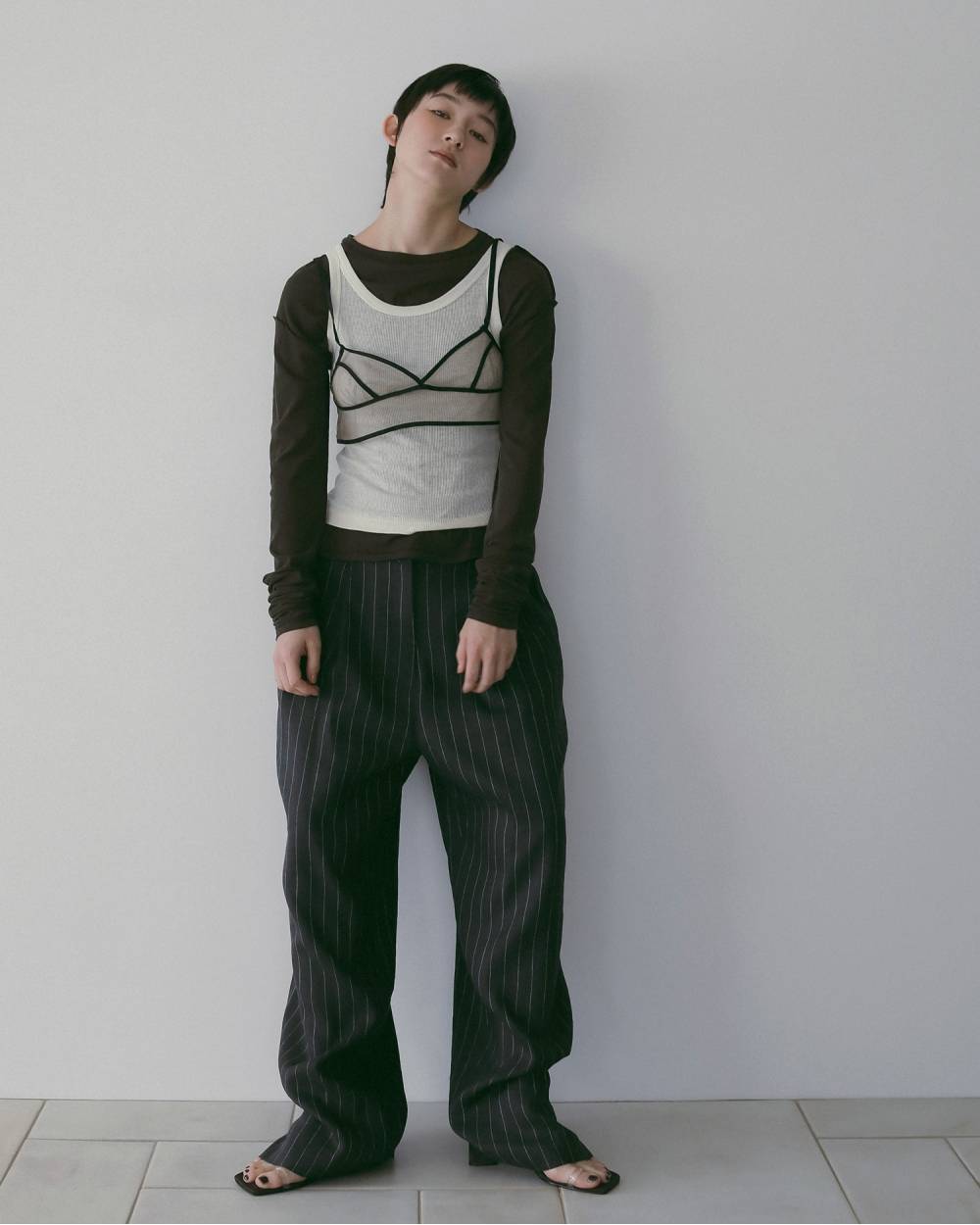 Linen Tuck Pants Linen Tuck Pants,リネン タック パンツ,62610706,ボトム,パンツ,リネン素材,ワイド,ワイドパンツ,ànuke,アンヌーク,lifes,ライフズ,26ss