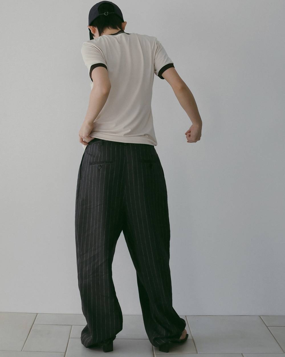 Linen Tuck Pants Linen Tuck Pants,リネン タック パンツ,62610706,ボトム,パンツ,リネン素材,ワイド,ワイドパンツ,ànuke,アンヌーク,lifes,ライフズ,26ss