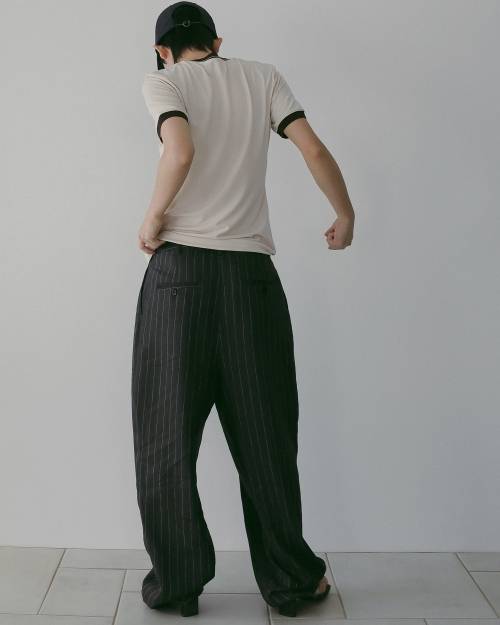 ànuke online store（アンヌーク） / Linen Tuck PantsLinen Tuck