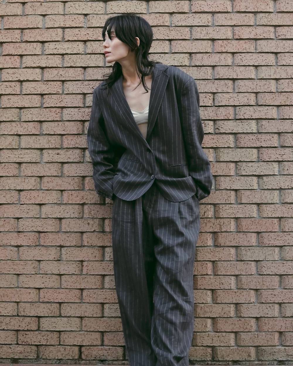 Linen Tuck Pants Linen Tuck Pants,リネン タック パンツ,62610706,ボトム,パンツ,リネン素材,ワイド,ワイドパンツ,ànuke,アンヌーク,lifes,ライフズ,26ss