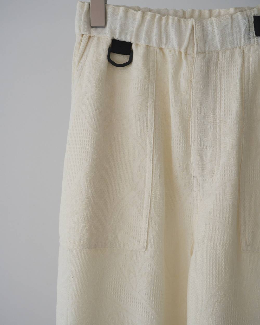 Jacquard Drawstring Pants Jacquard Drawstring Pants,ジャガード ドロストリング パンツ,62610707,ボトム,パンツ,ラフパンツ,ジャカード素材,ànuke,アンヌーク,lifes,ライフズ,26ss