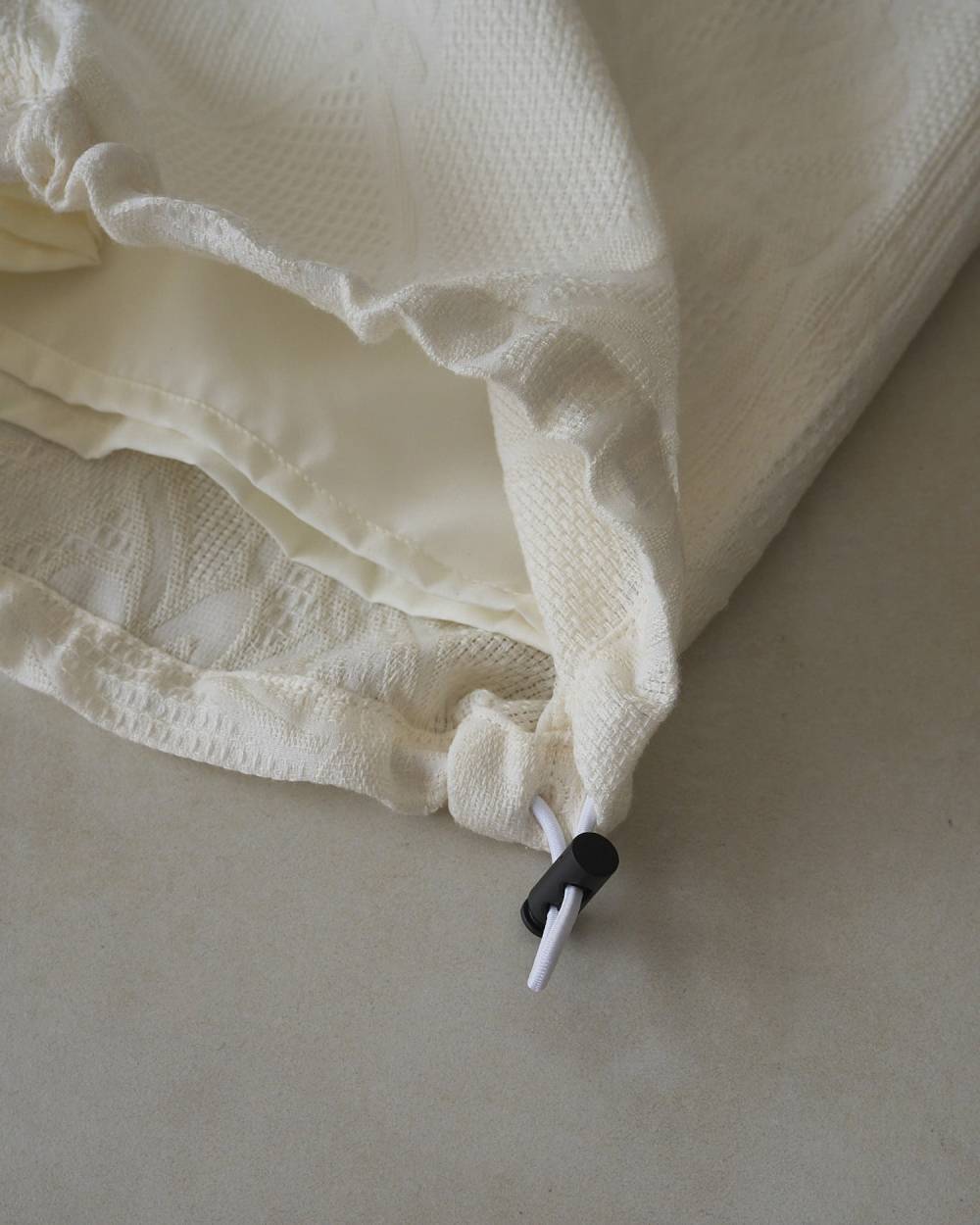 Jacquard Drawstring Pants Jacquard Drawstring Pants,ジャガード ドロストリング パンツ,62610707,ボトム,パンツ,ラフパンツ,ジャカード素材,ànuke,アンヌーク,lifes,ライフズ,26ss