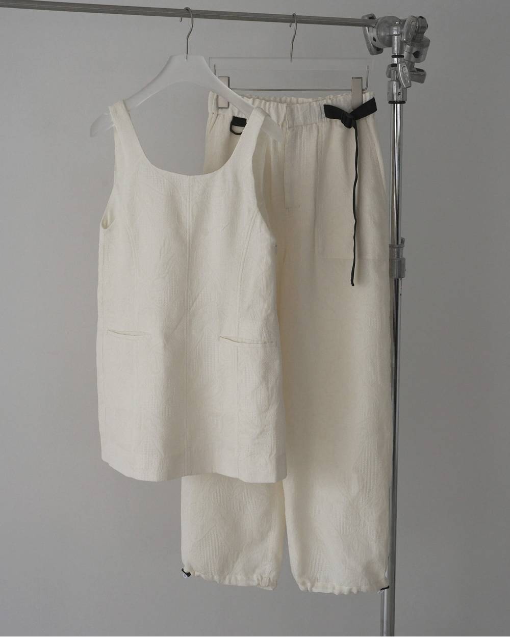 Jacquard Drawstring Pants Jacquard Drawstring Pants,ジャガード ドロストリング パンツ,62610707,ボトム,パンツ,ラフパンツ,ジャカード素材,ànuke,アンヌーク,lifes,ライフズ,26ss