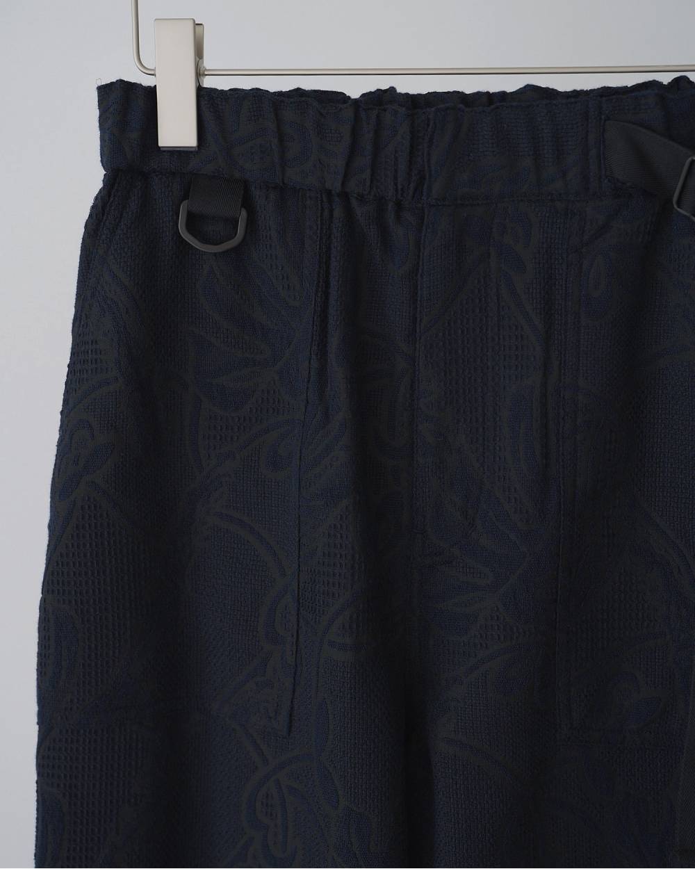 Jacquard Drawstring Pants Jacquard Drawstring Pants,ジャガード ドロストリング パンツ,62610707,ボトム,パンツ,ラフパンツ,ジャカード素材,ànuke,アンヌーク,lifes,ライフズ,26ss
