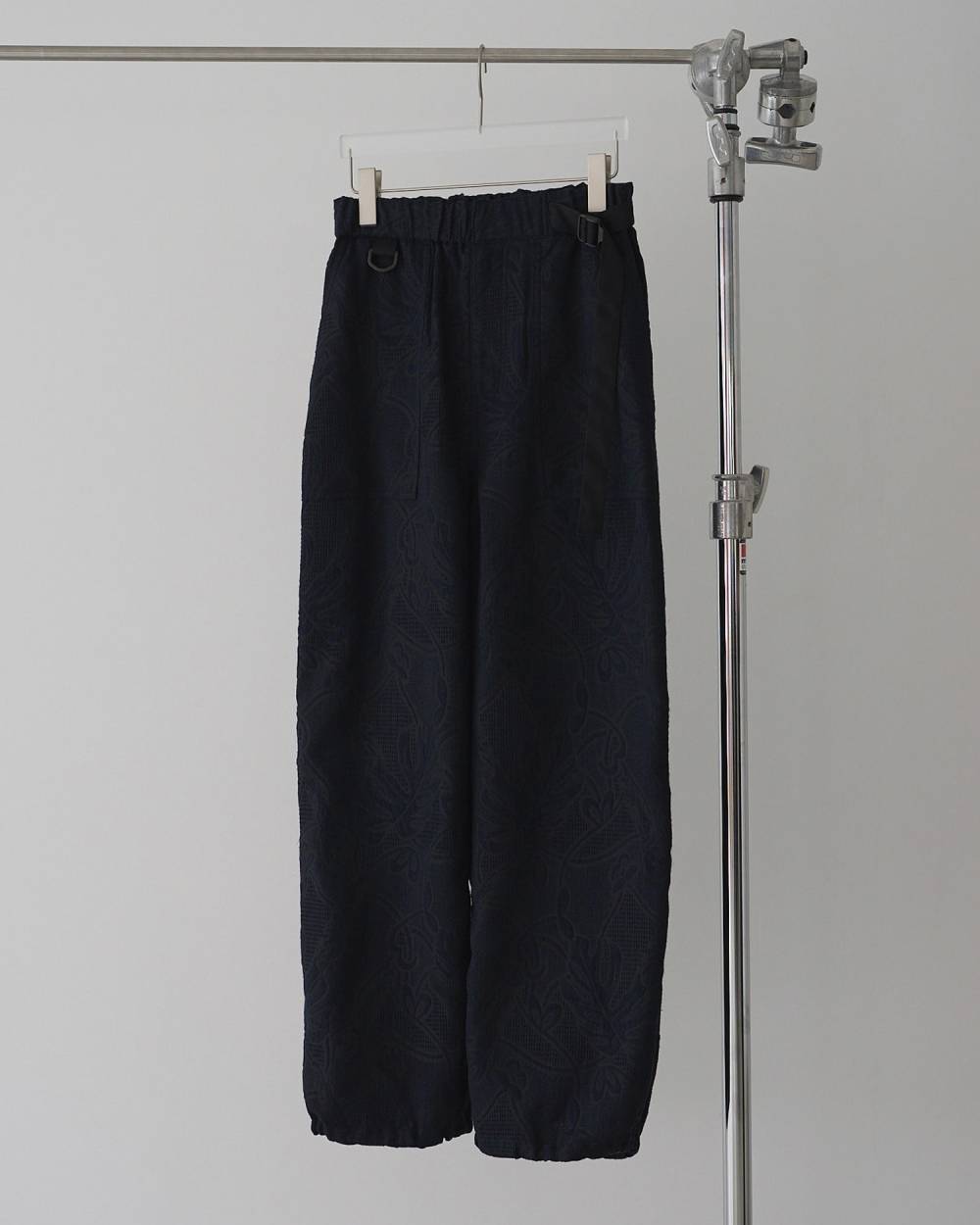 Jacquard Drawstring Pants Jacquard Drawstring Pants,ジャガード ドロストリング パンツ,62610707,ボトム,パンツ,ラフパンツ,ジャカード素材,ànuke,アンヌーク,lifes,ライフズ,26ss