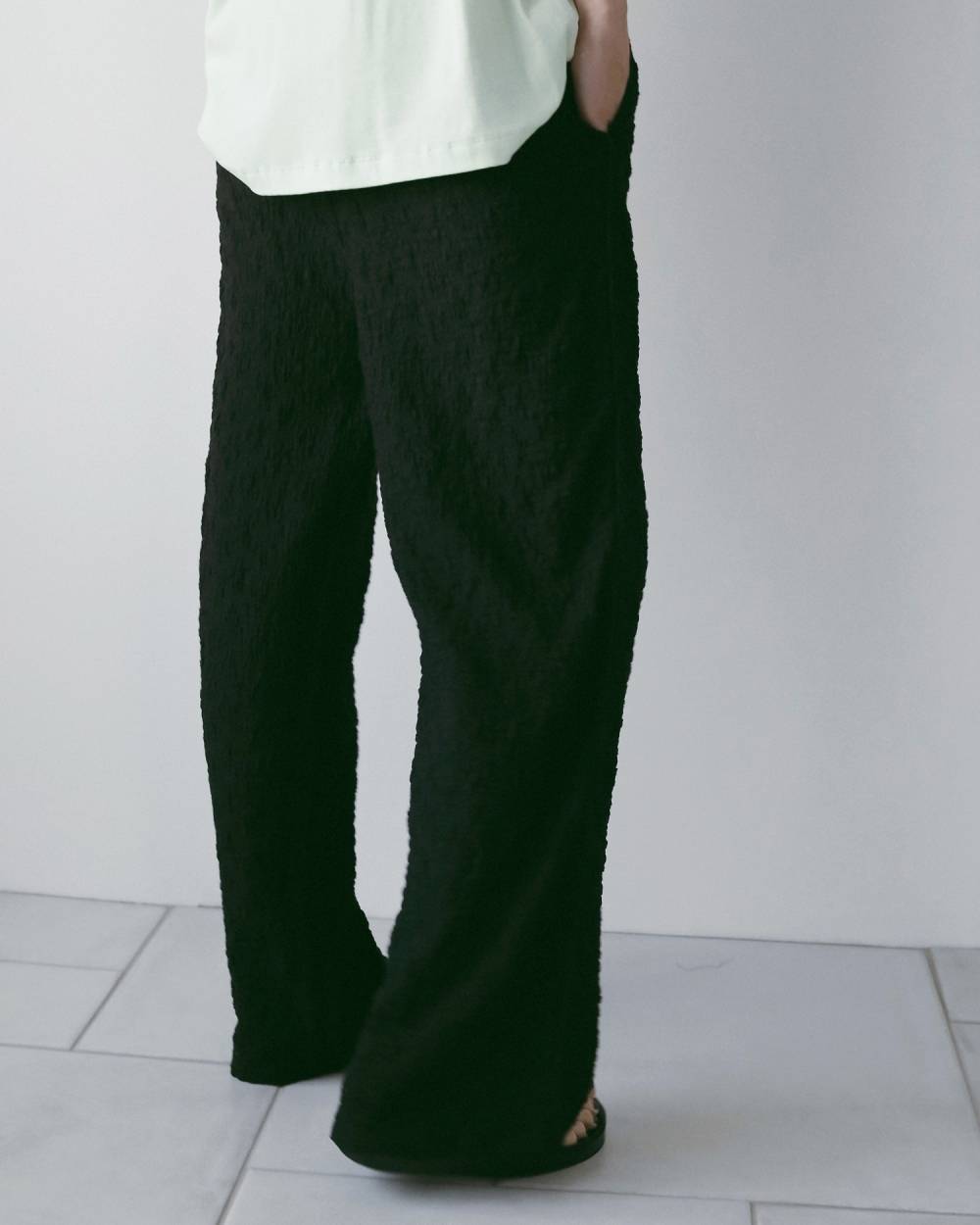Shirring Easy Pants Shirring Easy Pants,シャーリング イージー パンツ,62610710,ボトム,パンツ,ànuke,アンヌーク,lifes,ライフズ,26ss