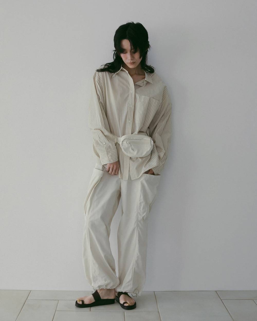 Twill Cargo Pants Twill Cargo Pants,ツイル カーゴ パンツ,62610711,ボトム,パンツ,カーゴパンツ,ドロストパンツ,カジュアル,ànuke,アンヌーク,lifes,ライフズ,26ss