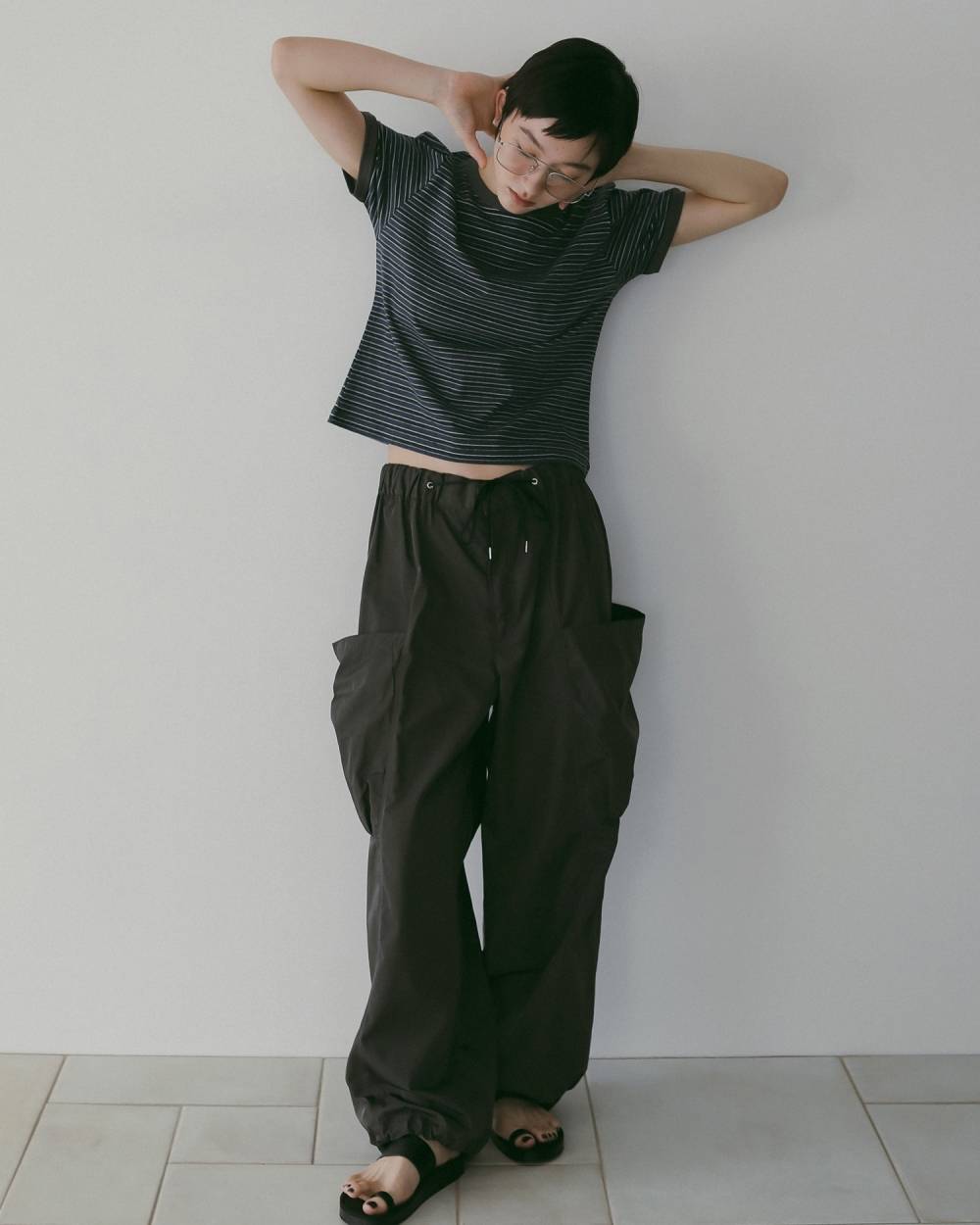 Twill Cargo Pants Twill Cargo Pants,ツイル カーゴ パンツ,62610711,ボトム,パンツ,カーゴパンツ,ドロストパンツ,カジュアル,ànuke,アンヌーク,lifes,ライフズ,26ss