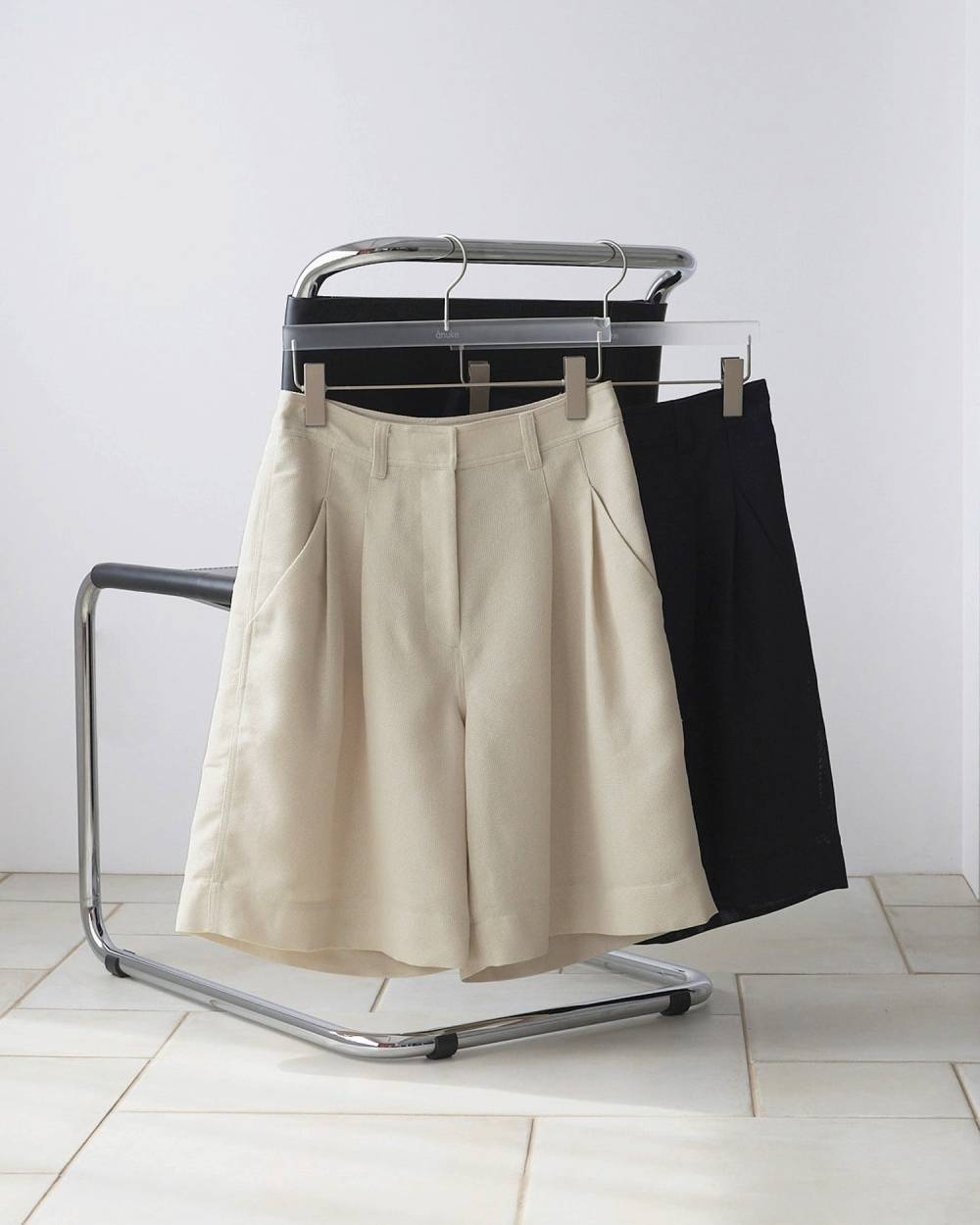 Tuck Half Pants Tuck Half Pants,タック ハーフ パンツ,62610716,ボトム,パンツ,ハーフパンツ,ànuke,アンヌーク,lifes,ライフズ,26ss