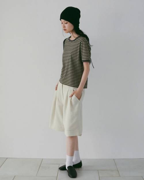 ànuke online store（アンヌーク） / Tuck Half PantsTuck Half Pants