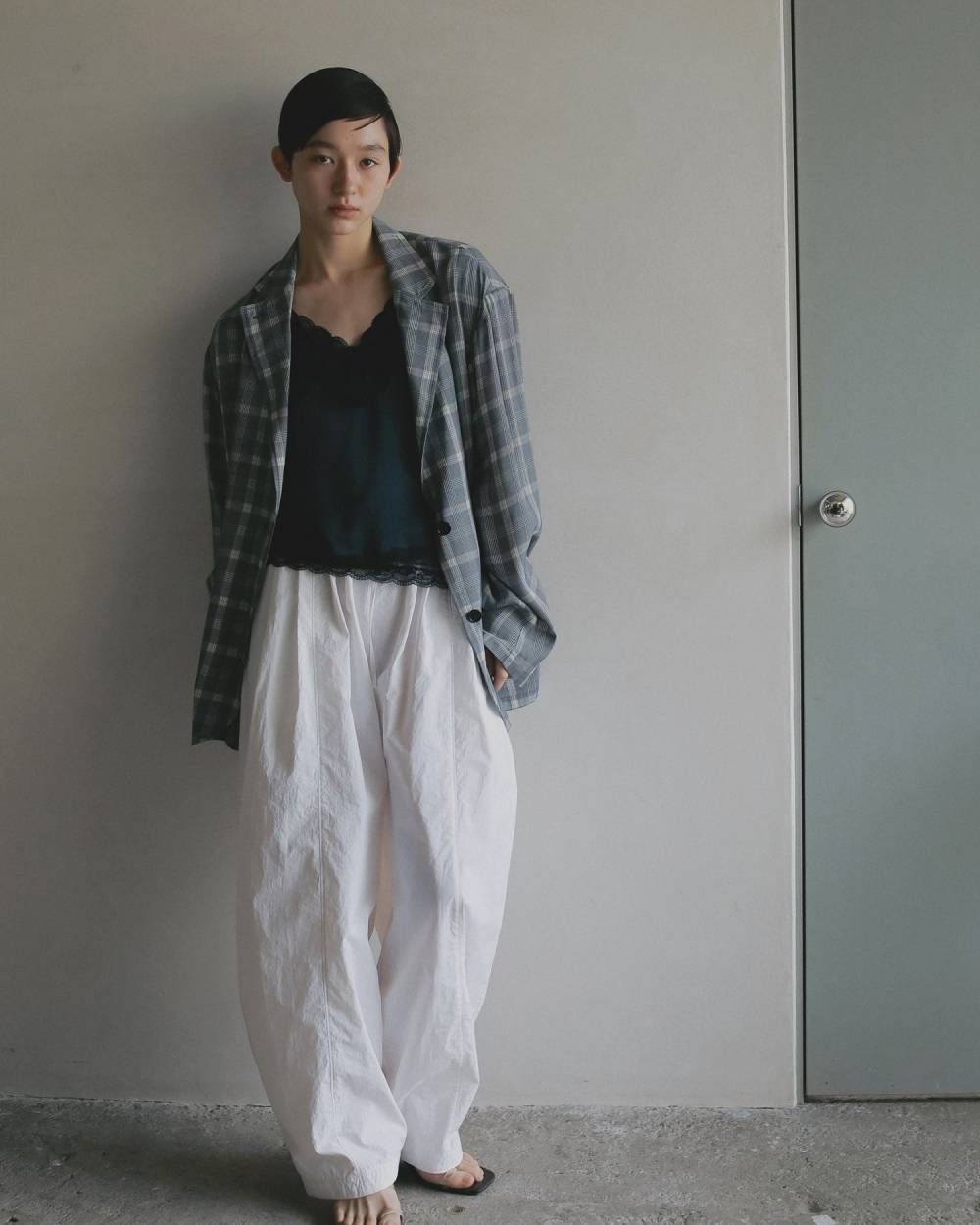 Volumetuck  Cocoon Pants Volumetuck  Cocoon Pants,ボリュームタック コクーン パンツ,62610720,ボトム,パンツ,PT,ナイロンパンツ,ànuke,アンヌーク,lifes,ライフズ,26ss