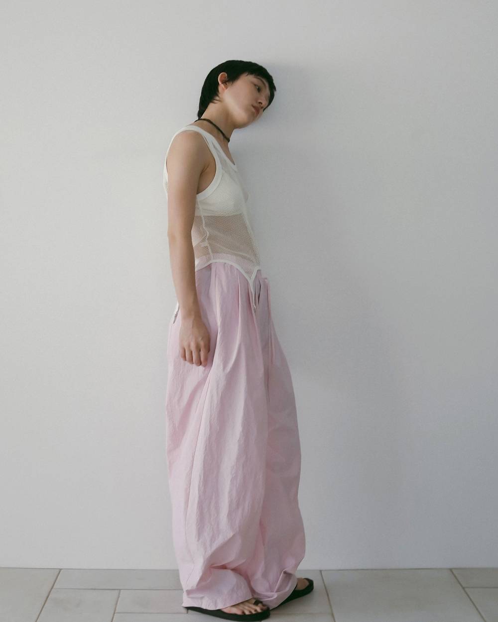 Volumetuck  Cocoon Pants Volumetuck  Cocoon Pants,ボリュームタック コクーン パンツ,62610720,ボトム,パンツ,PT,ナイロンパンツ,ànuke,アンヌーク,lifes,ライフズ,26ss