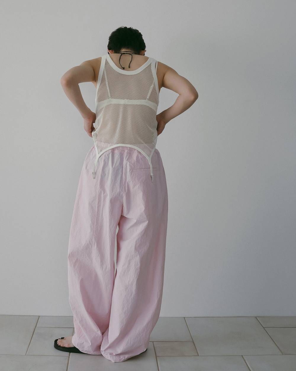 Volumetuck  Cocoon Pants Volumetuck  Cocoon Pants,ボリュームタック コクーン パンツ,62610720,ボトム,パンツ,PT,ナイロンパンツ,ànuke,アンヌーク,lifes,ライフズ,26ss
